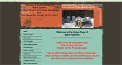 Desktop Screenshot of bjornapiaries.com